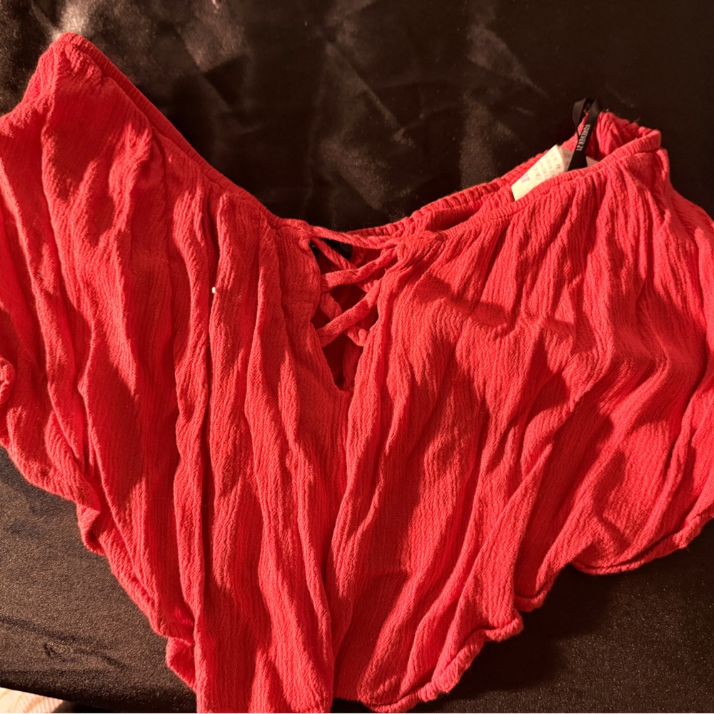 Forever 21 Vibrant Red Knitwear